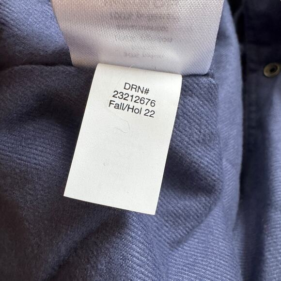 The Great. x Eddie Bauer The Hooded Parka Red Navy Colorblock - Picture 7 of 11